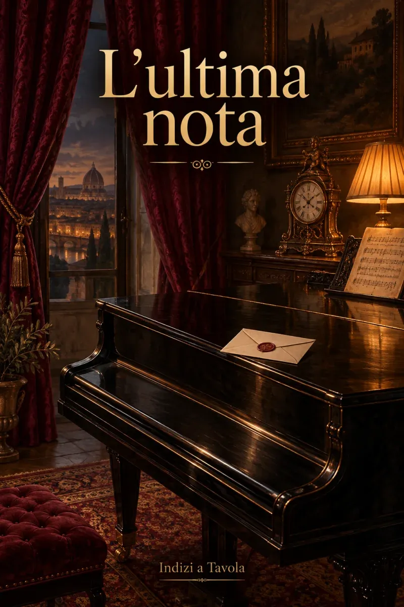 Copertina illustrata di L'ultima nota